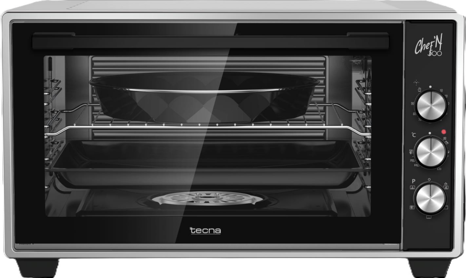 Tecna MF 5010 B 50 Lt Beyaz Buhar Destekli Mini Fırın