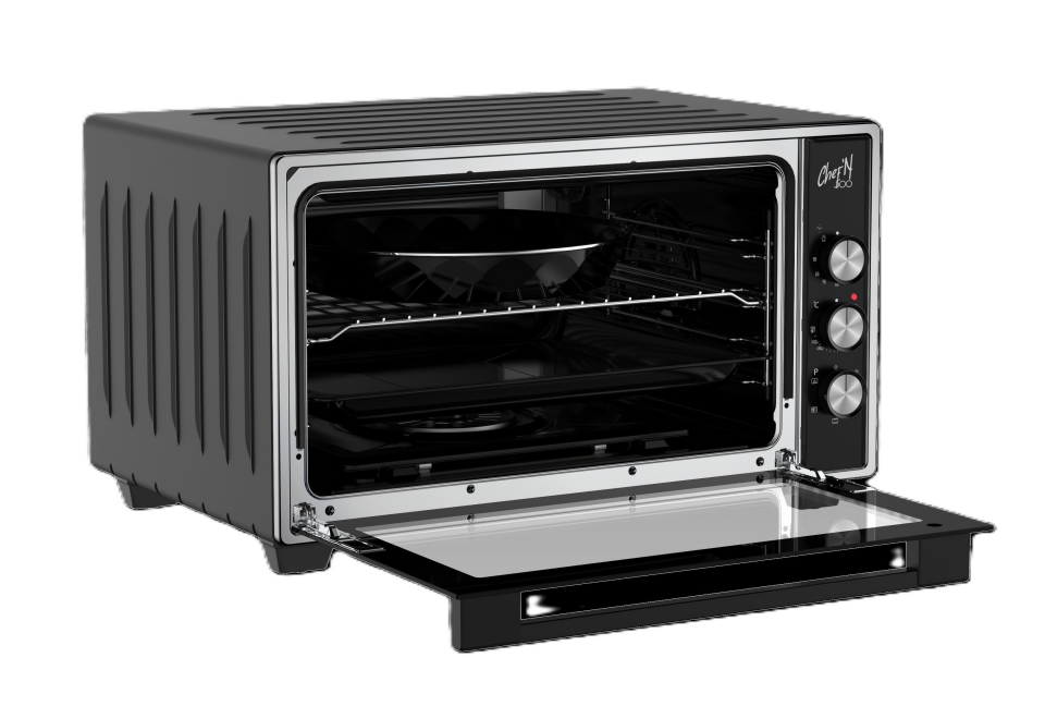 Tecna MF 5010 S 50 Lt Siyah Buhar Destekli Mini Fırın