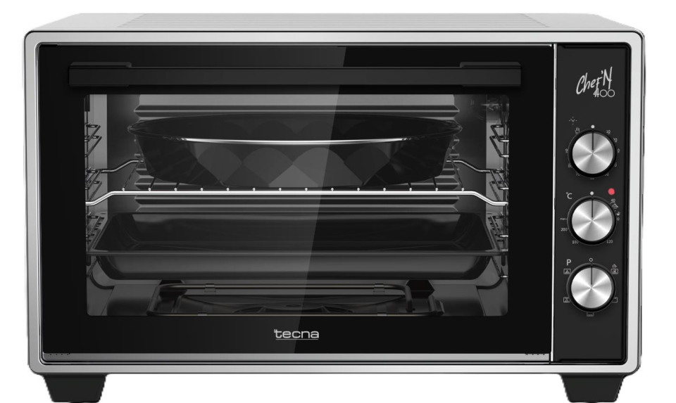 Tecna MF 4010 B Turbo Fanlı 40 Lt Mini Fırın