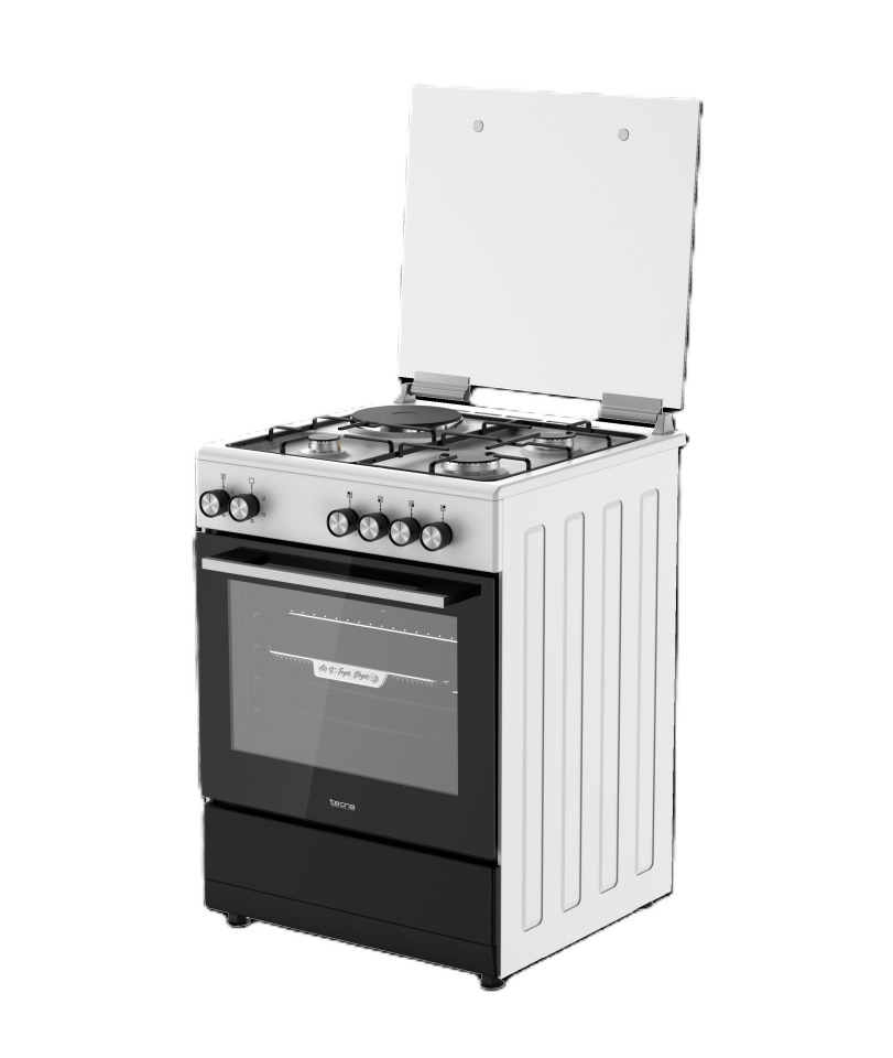 Tecna TF 603HB Turbo Fanlı 3 Gaz+1 Hotplate Ocaklı Tam Boy Fırın