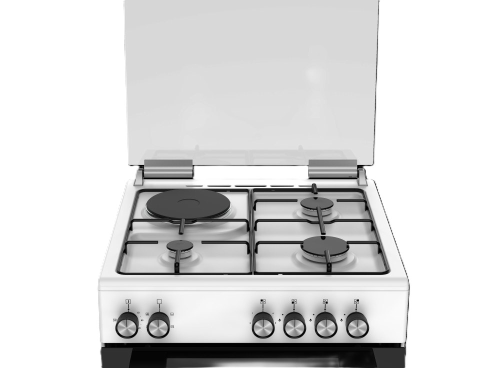 Tecna TF 603HB Turbo Fanlı 3 Gaz+1 Hotplate Ocaklı Tam Boy Fırın