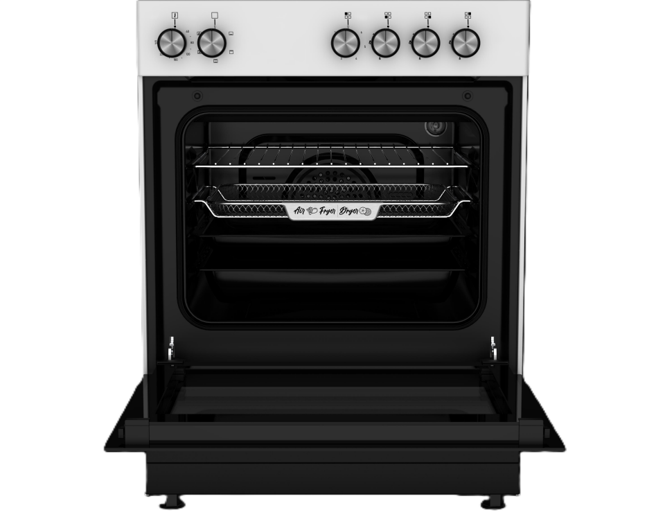 Tecna TF 603HB Turbo Fanlı 3 Gaz+1 Hotplate Ocaklı Tam Boy Fırın
