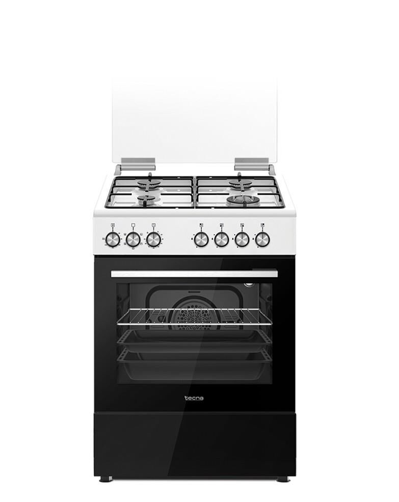 Tecna TF 613WBR+ Turbo Fanlı 3 Gözü Gaz+1 Gözü Wok Ocaklı Tam Boy Fırın
