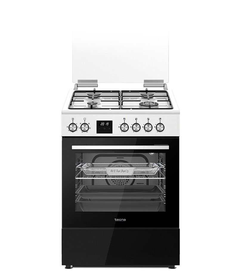 Tecna TF 723WBR Turbo Fanlı 3 Gözü Gaz+1 Gözü Wok Ocaklı Tam Boy Fırın