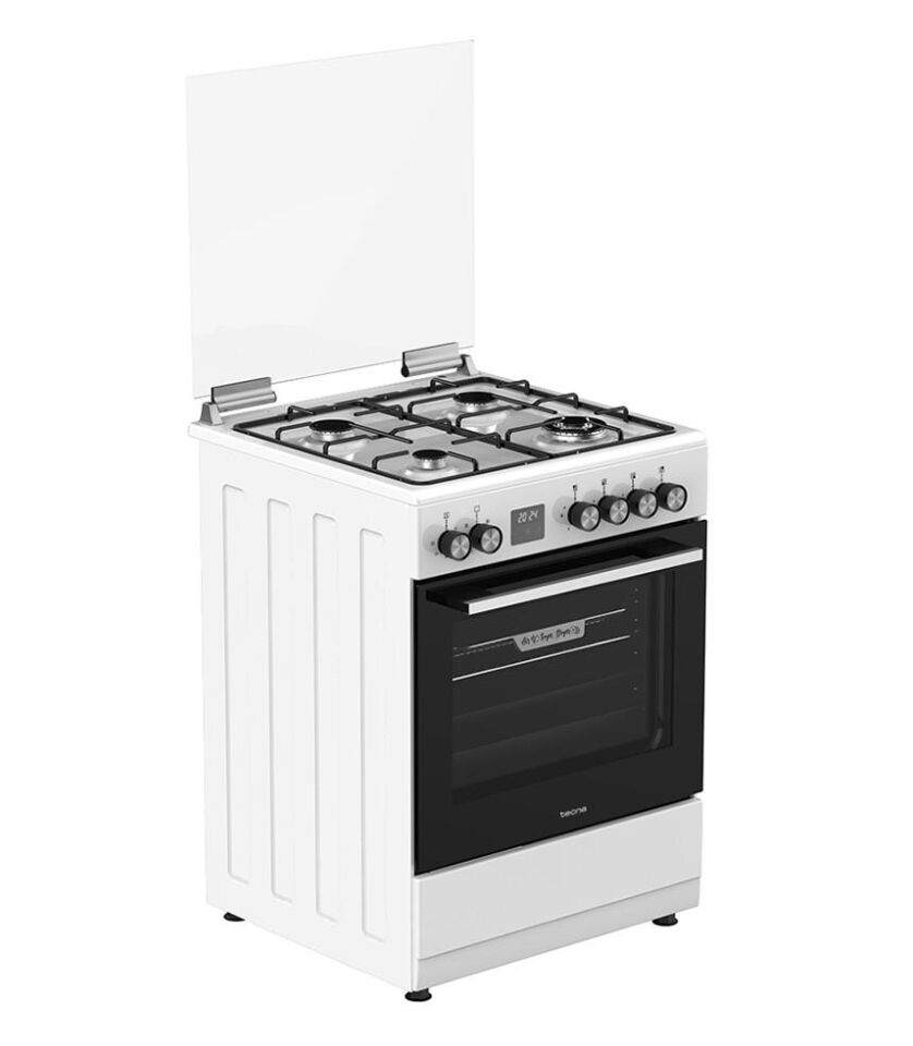Tecna TF 723WBR Turbo Fanlı 3 Gözü Gaz+1 Gözü Wok Ocaklı Tam Boy Fırın