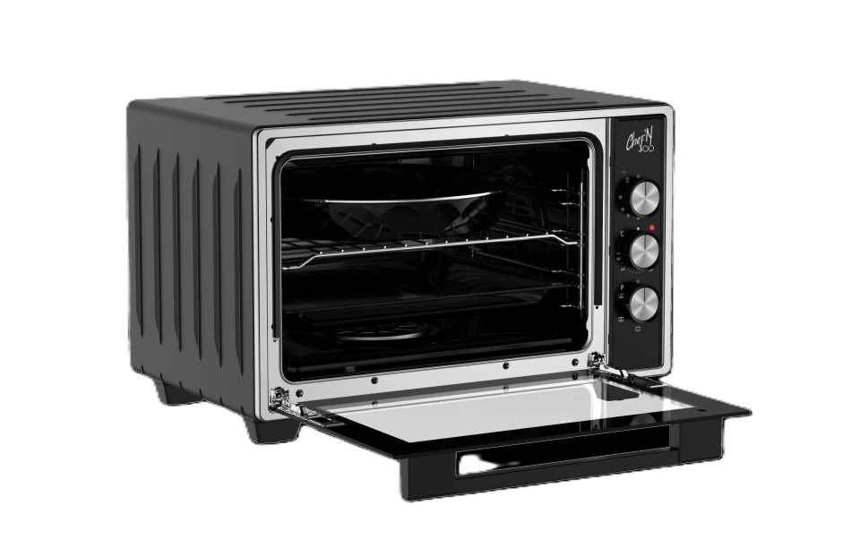 Tecna MF 3010 S 30 Lt Siyah Buhar Destekli Mini Fırın
