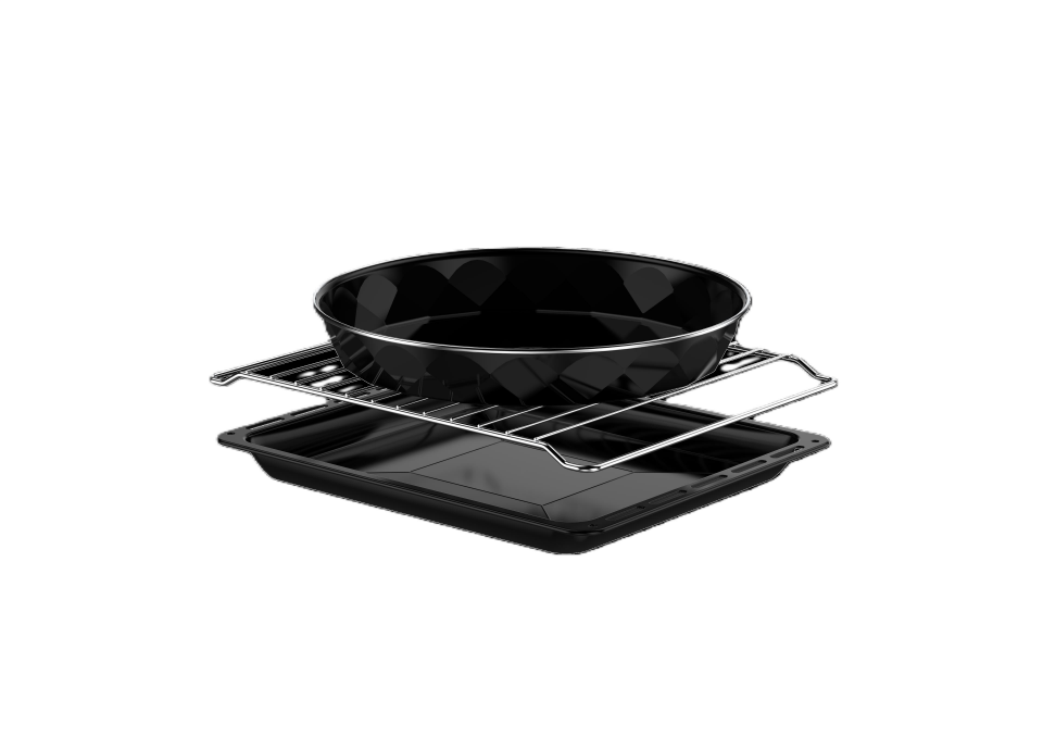 Tecna MF 3010 S 30 Lt Siyah Buhar Destekli Mini Fırın