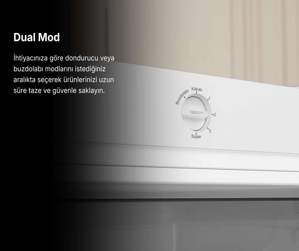 Tecna TDE 8308 DUAL 8 Çekmeceli 308 Lt. No Frost Derin Dondurucu