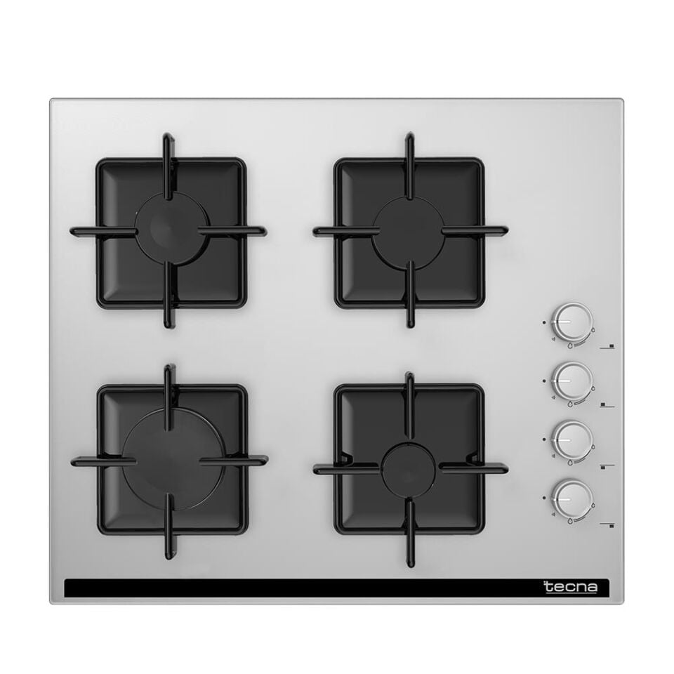 Tecna AO 614GC 60 cm Gri Cam Ankastre Ocak