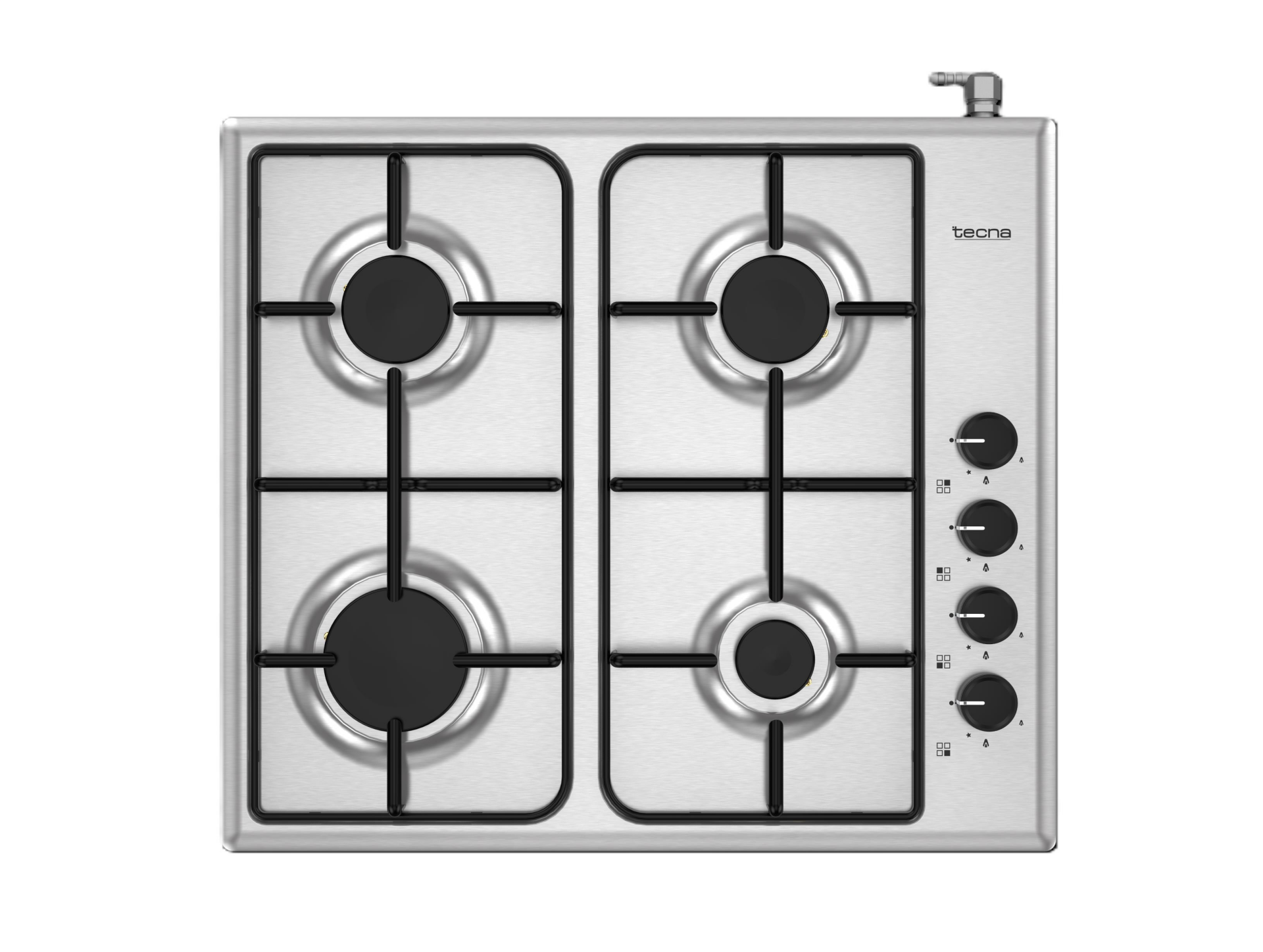 Tecna SÜO 604X Inox 4 Gözlü Gazlı Set Üstü Ocak
