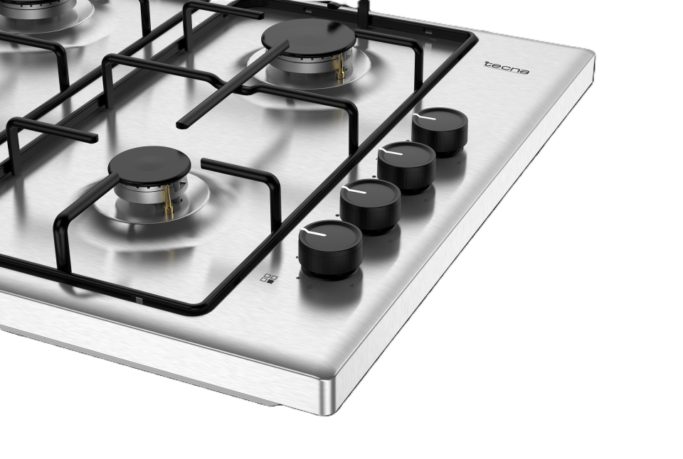 Tecna SÜO 604X Inox 4 Gözlü Gazlı Set Üstü Ocak