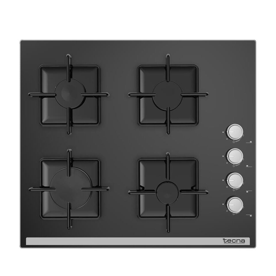 Tecna AO 614SC 60 cm Siyah Cam Ankastre Ocak