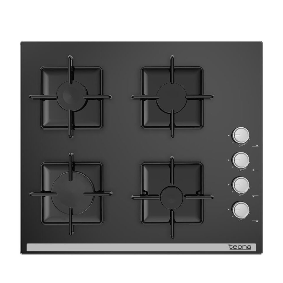 Tecna Cooktec Siyah Cam Ankastre Set