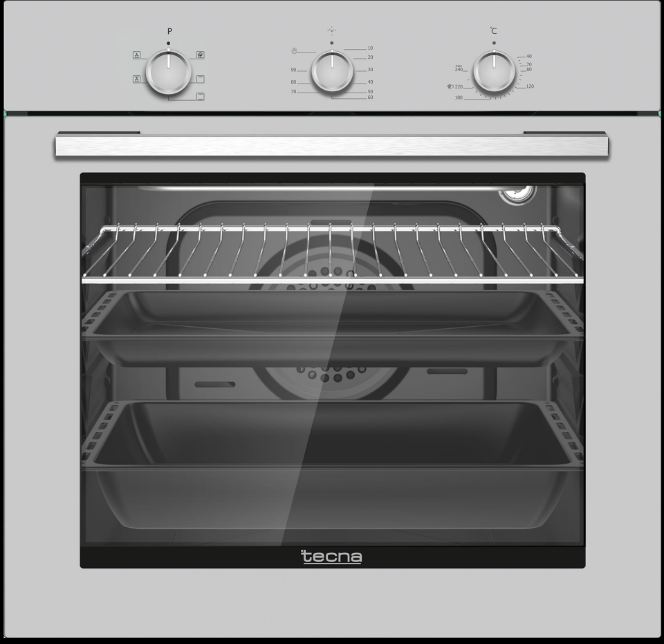 Tecna Cooktec Gri Cam Ankastre Set