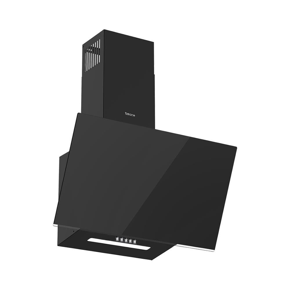 Tecna DA 640ES 60 cm Siyah Cam Davlumbaz
