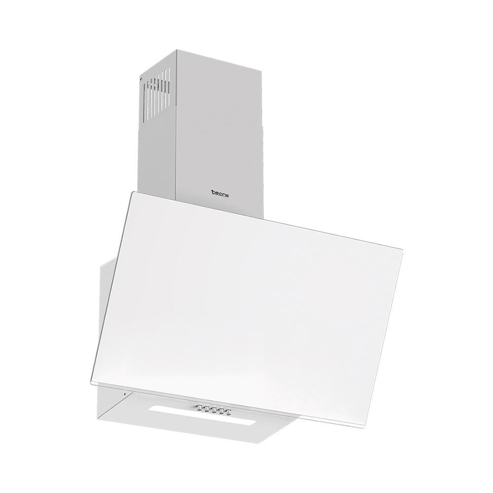 Tecna DA 640EB 60 cm Beyaz Cam Davlumbaz