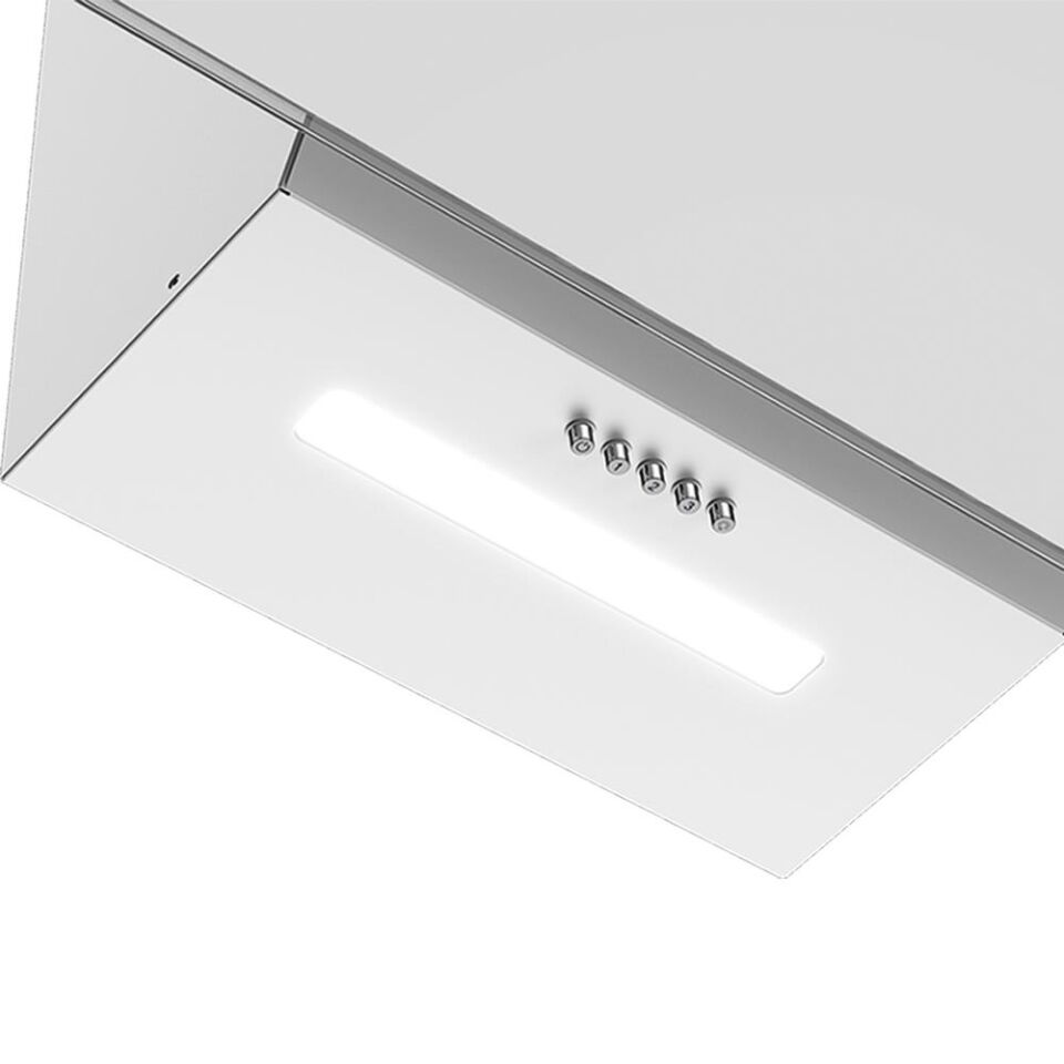 Tecna DA 640EB 60 cm Beyaz Cam Davlumbaz
