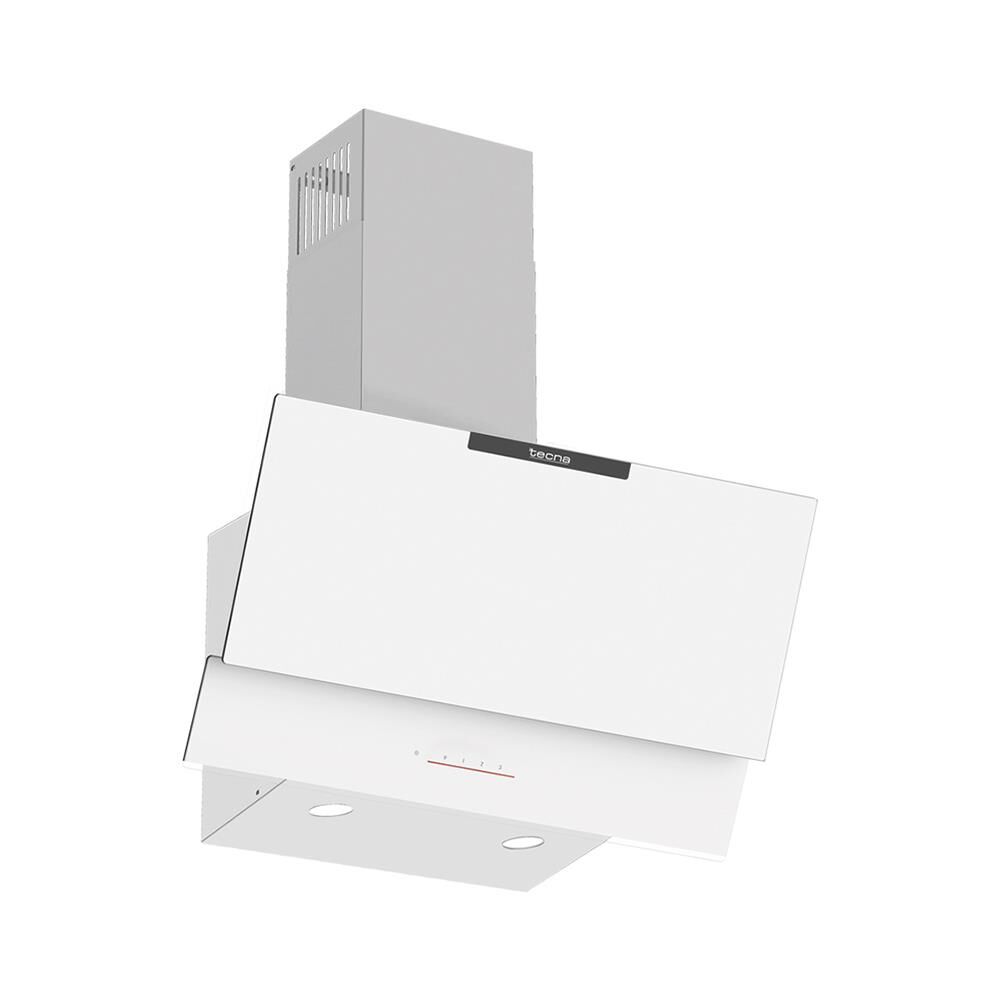 Tecna DA 651EB 60 cm Beyaz Dokunmatik Cam Davlumbaz
